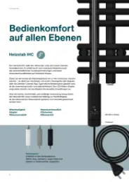 Zehnder Neue Elektronikplattform fuer Zehnder Elektroheizkoerper Prospekt, Seite 6