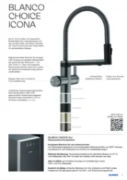 BLANCO Broschuere DRINK SYSTEMS Prospekt, Seite 7