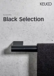 Keuco Broschuere Black Selection Prospekt, Seite 1