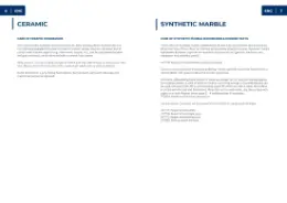 RIHO PFLEGE UND REINIGUNG Reinigungsempfehlung 2025, Seite 4