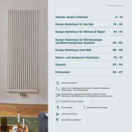 Zehnder Design-Heizkoerper für Bad und Wohnraum Katalog, Seite 3