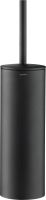 Vorschau: Duravit D-Code Toilettenbürstengarnitur bodenstehend, schwarz matt