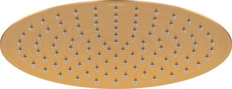 Duravit Regenbrause rund 30cm, bronze gebürstet UV0660020004