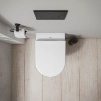 Vorschau: Duravit D-Code Wand-WC Set mit SoftClose WC-Sitz 54x37cm vormontierte Scharniere weiß 49030900B2
