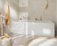 Vorschau: hansgrohe Tecturis S 3-Loch Einhebel-Wannenrandmischer mit sBox, brushed bronze 73447140