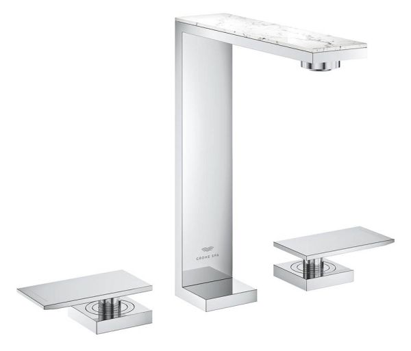Grohe Allure Gravity 3-Loch-Waschtischbatterie ohne Platte, mit Push-Open