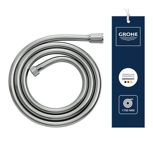 Grohe VitalioFlex Silver Brauseschlauch 1,75m mit ProGrip, chrom 1143370000