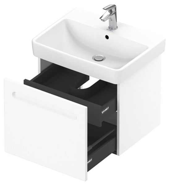 Duravit Duravit No.1 Badmöbel-Set 60cm mit Waschtisch, Spiegel, 1 Auszug und Innenschublade N10164018180000