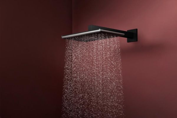 hansgrohe Raindance Alive Q Duschkopf 210/340 1 Strahlart schwarz matt 24530670