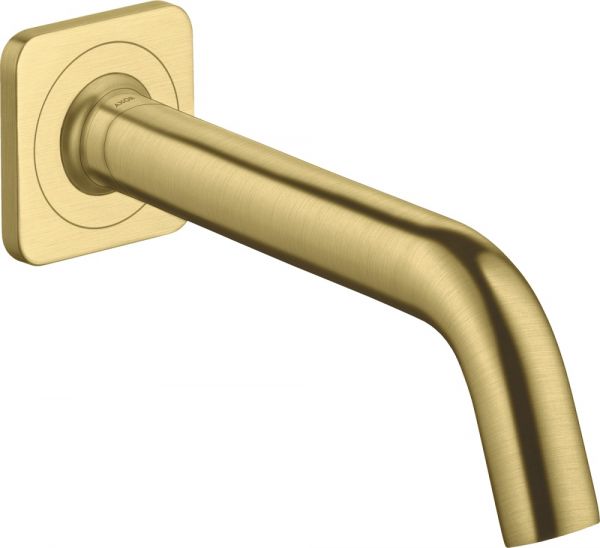 Axor Citterio M Wanneneinlauf, Ausladung 182mm brushed brass 34410950