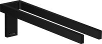 Vorschau: Axor Universal Rectangular Handtuchhalter, 2-armig, schwarz matt 42622670