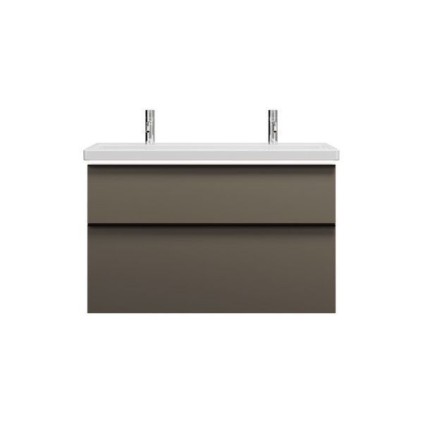 Burgbad Eqio Waschtisch 103cm mit Unterschrank & LED-Beleuchtung