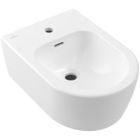 Vorschau: Villeroy&Boch Skyla Wand-Bidet 37x53cm, weiß matt mit CeramicPlus 448200RW