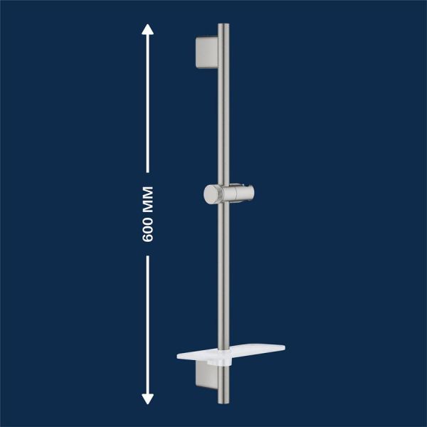 Grohe Rainshower SmartActive Brausestange 60cm, supersteel