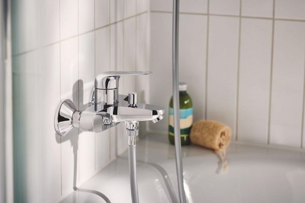 Grohe QuickFix Swift 2023 Einhand-Wannen-und Brausebatterie, chrom