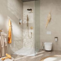 Vorschau: Hansgrohe ShowerSelect Comfort S Thermostat Unterputz für 2 Verbraucher, brushed bronze