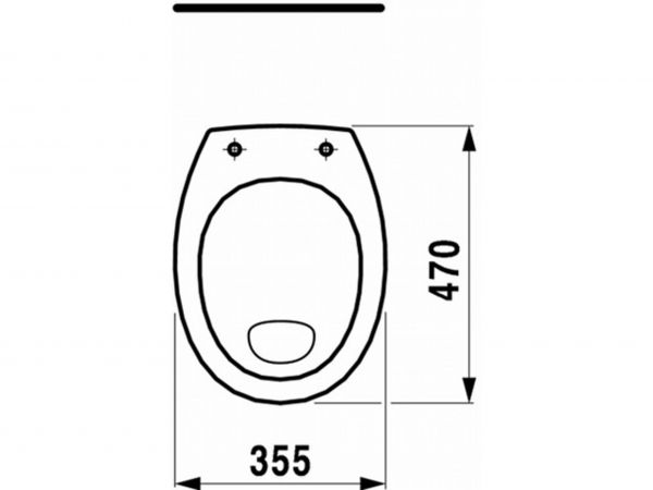 Laufen Object Stand-WC, Flachspüler für 6l-Spülung, weiß_2