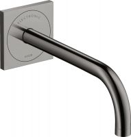Vorschau: Axor Uno Elektronik-Waschtischmischer Unterputz mit Auslauf 225mm für Wandmontage polished black chrome 38120330