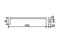 Vorschau: Keuco Edition 11 Handtuchhalter, 1-teilig, feststehend, 45cm