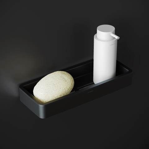 Cosmic Black & White Seifenablage/Duschkorb 30cm