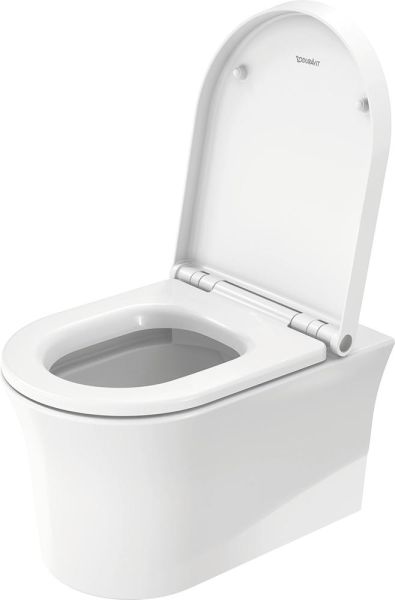 Duravit White Tulip Wand-WC 54x37cm, rund, Rimless®, weiß 2576092000