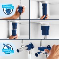 Vorschau: Grohe QuickFix Start Küchenarmatur mit Ausziehbrause, supersteel