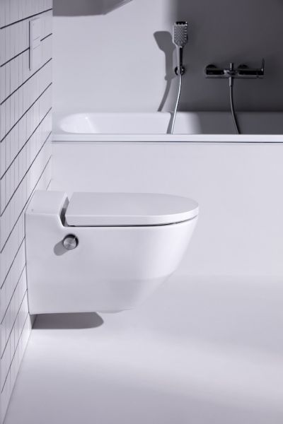 Laufen Cleanet Navia Dusch-WC rimless, wandhängend, Tiefspüler, inkl. WC-Sitz