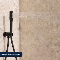 Vorschau: Grohe Precision SmartControl Duschsystem, rund, mit Thermostat, schwarz matt