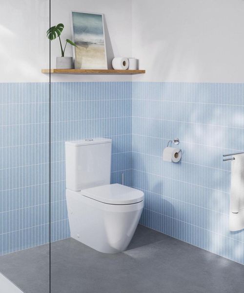 Grohe Euro Keramik Stand-WC back to wall Kombination-Set 