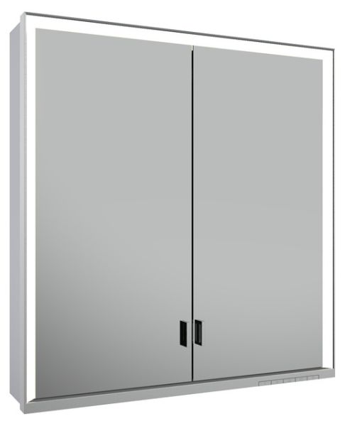 Keuco Royal Lumos Spiegelschrank für Wandvorbau, 2 lange Türen, 70x73,5cm 14307172301