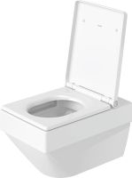 Vorschau: Duravit Vero Air Wand-WC 57x37cm, eckig, WonderGliss, weiß 25250900001