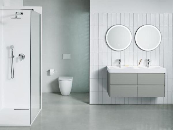 Laufen Base 2.0 Spiegel mit umlaufender LED-Beleuchtung