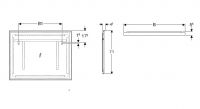 Vorschau: Geberit Xeno² Lichtspiegelelement 160x71cm 500204001_1