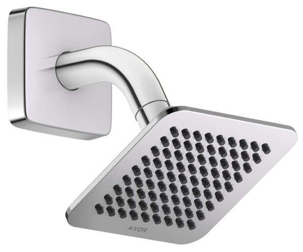AXOR Citterio C Kopfbrause 12x12cm 1jet EcoSmart mit Brausearm, chrom 28810000