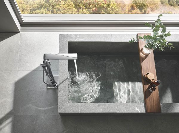 Grohe Allure Einhand-Wannenbatterie freistehend für Bodenmontage