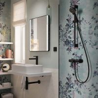 Vorschau: hansgrohe Activera Select S Duschset 95 2jet EcoSmart mit Duschstange 65cm, schwarz matt