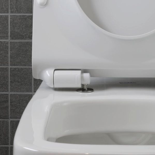 Duravit DuraStyle WC-Sitz mit Absenkautomatik, weiß