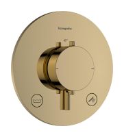 Vorschau: hansgrohe Ecostat Comfort S Thermostat UP 2 Verbr. polished gold optic 33718990