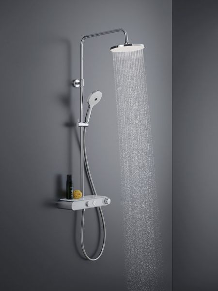 Duravit Shower System/Duschsystem mit Brausethermostat chrom TH4382008005