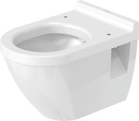 Vorschau: Duravit Starck 3 Wand-WC 54x36,5cm, oval, WonderGliss, weiß