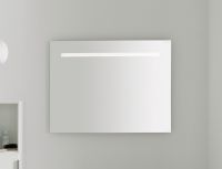 Burgbad Eqio Leuchtspiegel mit horizontaler LED-Beleuchtung SIGP100PN258
