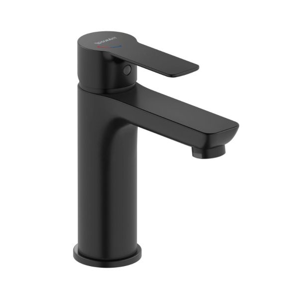 Duravit D-Code Waschtischarmatur M, schwarz matt
