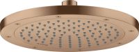 Axor ShowerSolutions Kopfbrause 245 1jet EcoSmart, brushed red gold 35381310