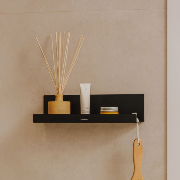 Cosmic Nook Ablage 30cm, schwarz matt