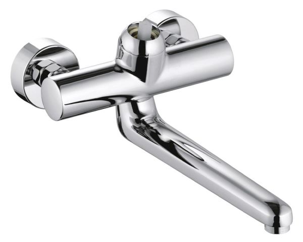 Kludi Provita Wand-Einhandmischer ohne Hebel, Ausladung 315mm, chrom 335360500 1