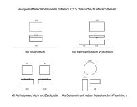 Vorschau: Kludi ICOS Deckplatte 120x50cm für Waschtischunterschrank, weiß matt