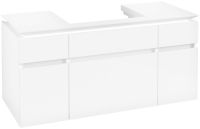 Vorschau: Villeroy&Boch Legato Waschtischunterschrank 120x50cm für Aufsatzwaschtisch, 5 Auszüge, white B68300DH