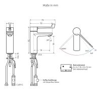 Vorschau: WimTec PROOF E4 Klinik - HyPlus HDM 9 V Batteriebetrieb Waschtischarmatur Mischwasser, chrom