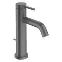 hansgrohe Tecturis S Waschtischarmatur 110 ohne Ablaufgarnitur, brushed black chrome 73311340