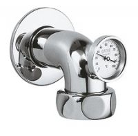 Grohe Abgangsbogen mit Thermometer, DN 40, chrom Grohe Abgangsbogen mit Thermometer, DN 40, chrom